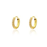 Earrings Brand Woman Elite in Steel Zirconia 09ER058G